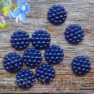 Серединка № 154 10мм (10шт) синя