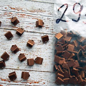 Кріплення-затискач для браслету. 6мм. Колір бронзи. 0295. 10шт.