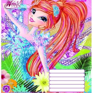 Зошит == в лінію, 12 аркушів, "1В", "Lovely Winx"-3