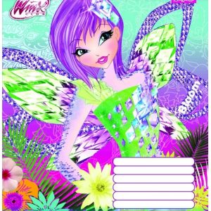 Зошит == в лінію, 12 аркушів, "1В", "Lovely Winx"-4