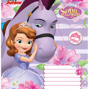Зошит == в лінію, 12 аркушів, "1В", "Sofia Princess-1