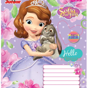 Зошит == в лінію, 12 аркушів, "1В", "Sofia Princess-2