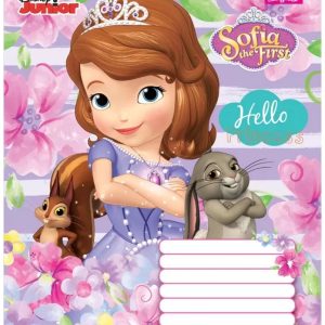 Зошит == в лінію, 12 аркушів, "1В", "Sofia Princess-5