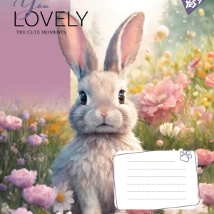 Зошит // в косу лінію, 12 аркушів, "YES", "You Lovely"-5